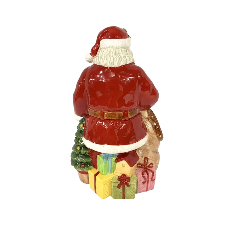 スポード　クリスマスツリー クッキージャー ② Amazon.com: Spode Figural Christmas Tree Cookie Jar - 12.25
